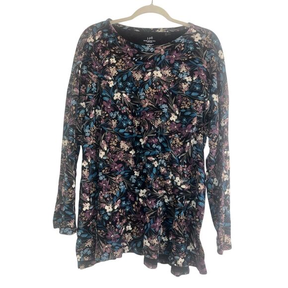 ✨J. Jill Simply Supima Crew Neck Sz 2X Tunic✨ - Picture 2 of 5